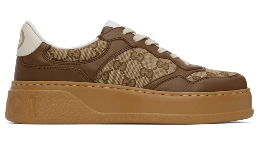 Gucci Brown GG Sneakers (675840 UPG20)