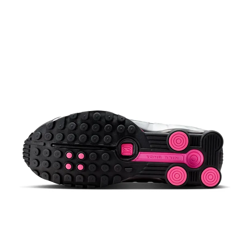 Nike Shox R4 “Black Metallic Silver Pinksicle” (AR3565-012)
