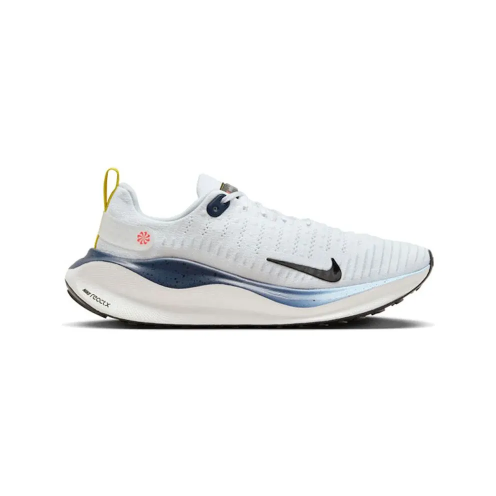 Nike ReactX Infinity Run 4 White Navy Speed Yellow (HJ9071-100)