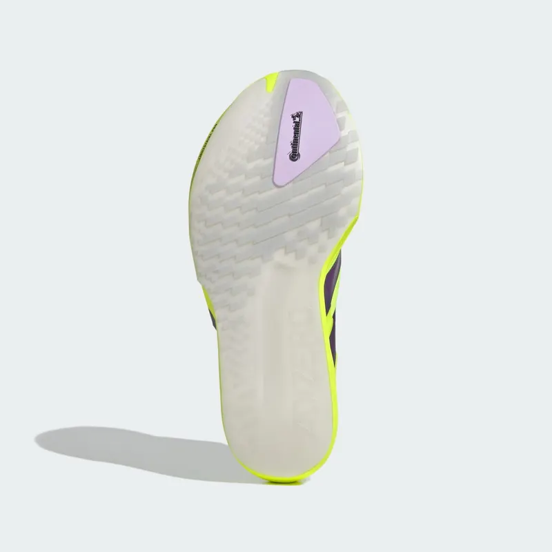 Adidas Adizero Adios 9 Running Shoes Solar Yellow / Aurora Plum / Powder Plum (JQ0778)