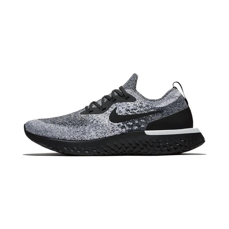 Nike Epic React Flyknit Cookies & Cream “Black / White” (AQ0067-011)