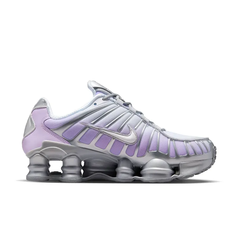 Nike Shox Metallic Platinum/Flat Silver/Hydrangeas/White (HV2520-002)