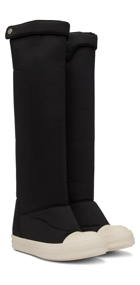 Rick Owens Drkshdw Black Elefant Sneakers (DU02B4813 MU) (4)