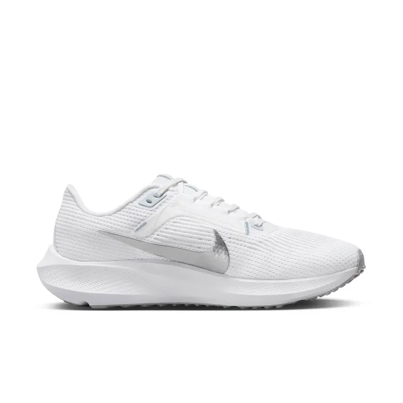 Nike Pegasus 40 White Metallic Silver (DV3854-101)