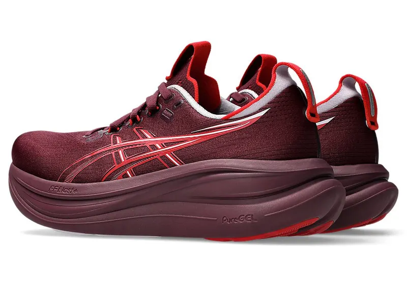 ASICS GEL-NIMBUS 28 “Beniimo Purple / Speed Red” (1012B899-503)