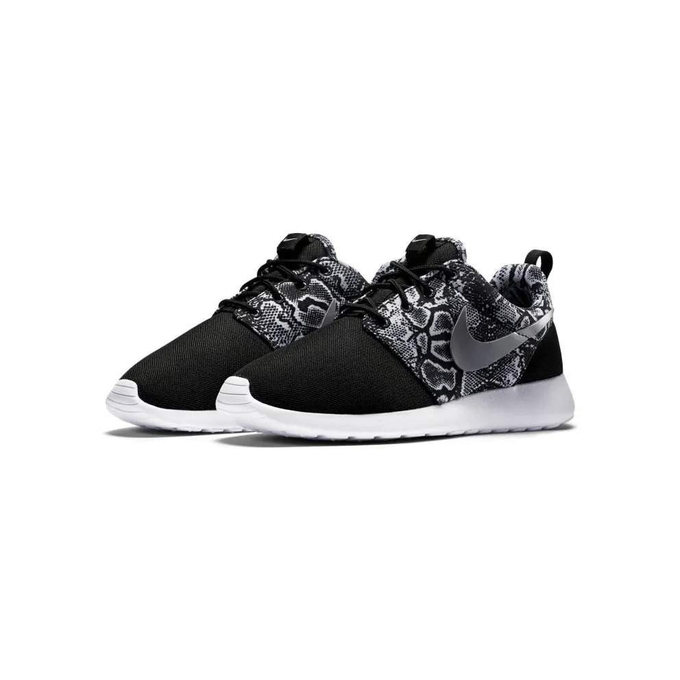 Nike Roshe Run Black Python (GS) (599432-003)