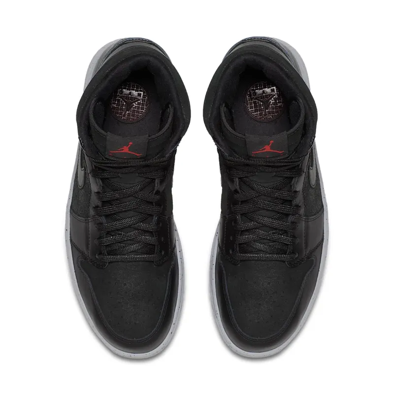 Jordan 1 Retro NYC Black/Gym Red-Wolf Grey (715060-002)