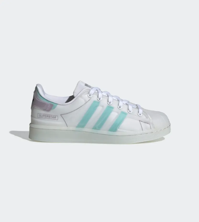 adidas Superstar Futureshell Cloud White / Acid Mint / Rich Mauve (FY7356)