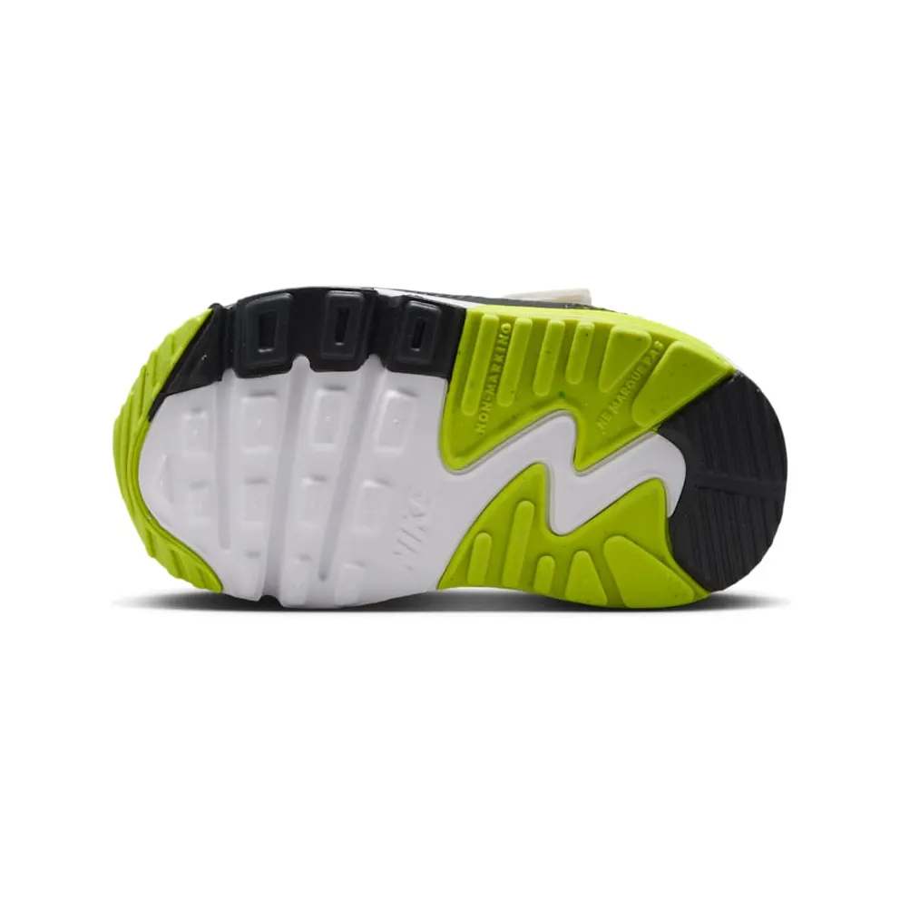 Nike Air Max 90 EasyOn White Cyber Dark Smoke Grey Khaki (HF6359-103)