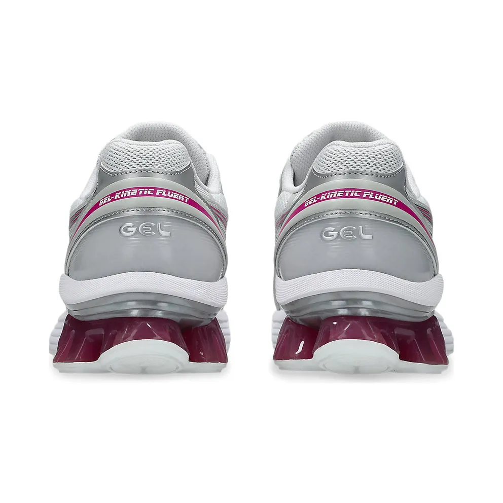 ASICS GEL-KINETIC FLUENT “White / Pure Silver” (1203A591-106)