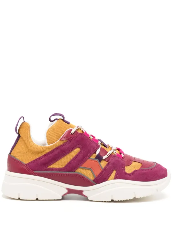 ISABEL MARANT Kindsay sneakers with vlakken – Purple (BK0016FAA1E24S)