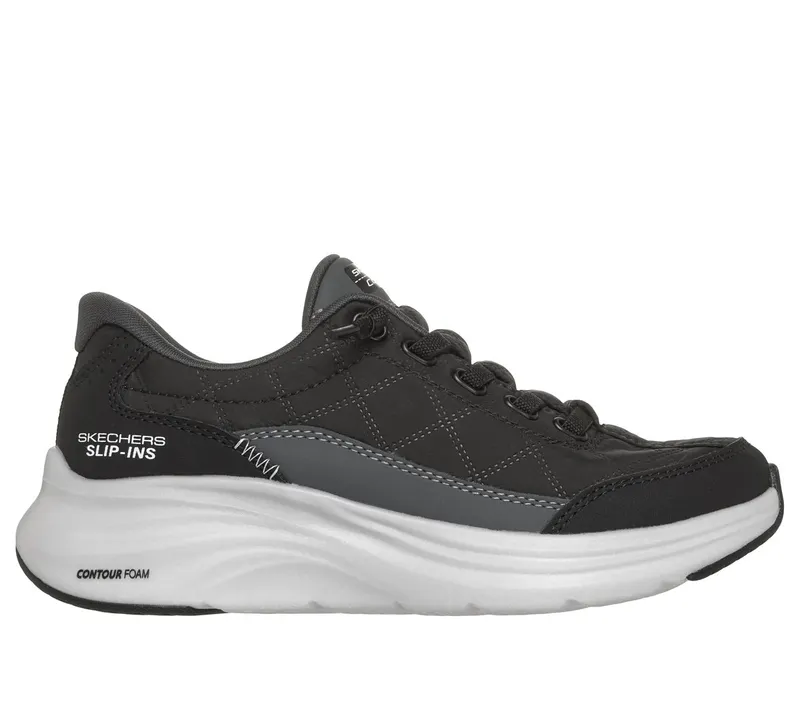 Skechers Contour Foam Cozy Fit “Black / White” (403892LBKW)