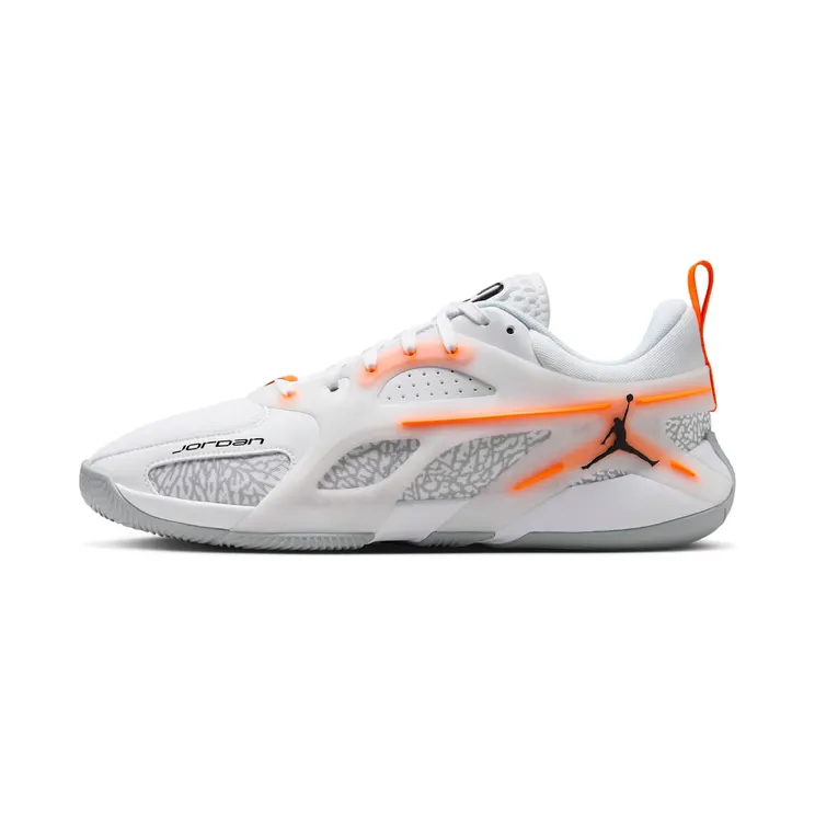 Jordan Heir Elephant Print “White / Total Orange / Wolf Grey / Black” (IO0409-108)