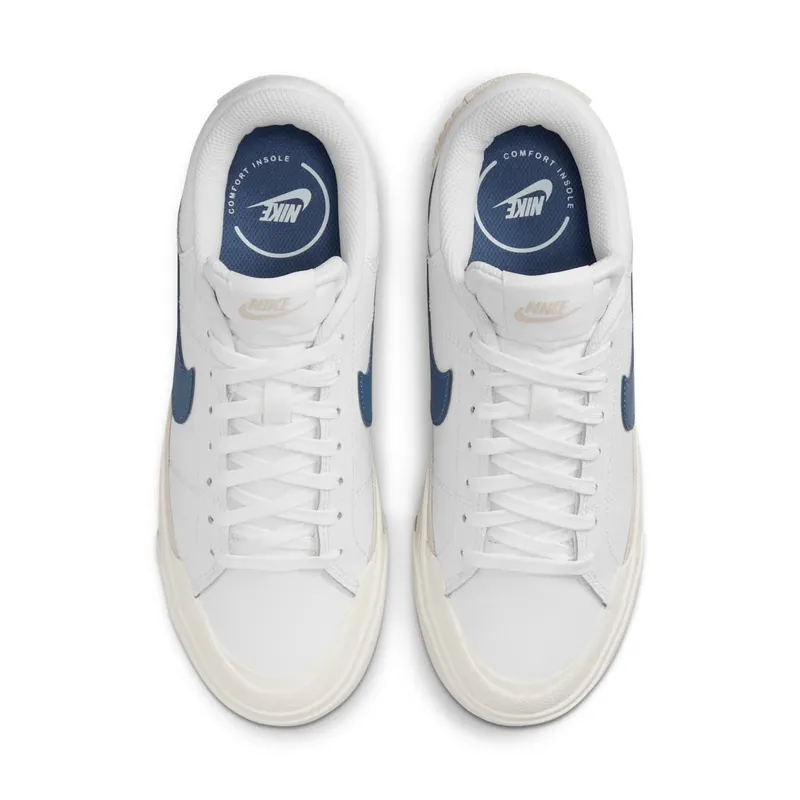 Nike Court Legacy Lift White Diffused Blue (DM7590-104)