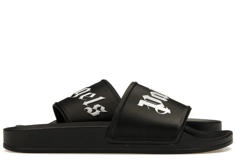 Palm Angels Pool Slides Black (PMIC001S21PLA0011001)