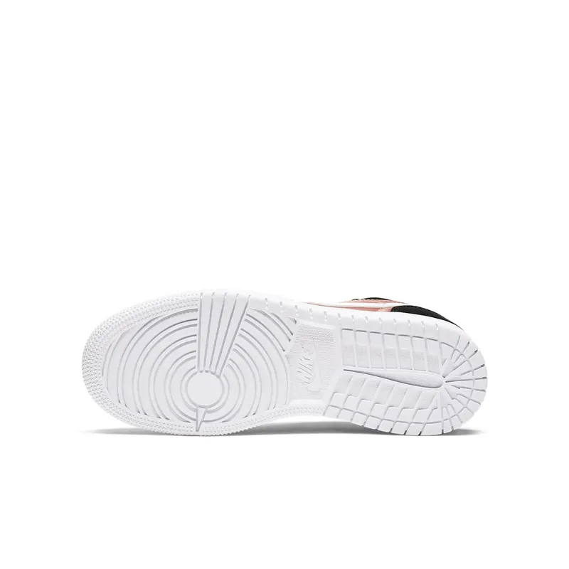 Jordan 1 Low Black White Rose Gold (GS) Black/White-Rose Gold (554723-090)