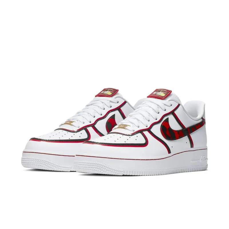Nike Air Force 1 Low Dennis Rodman White/Black-University Red (CK6686-100)
