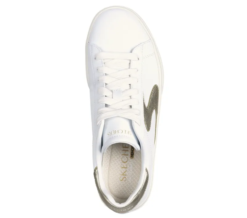 Skechers Eden LX – Beaming Glory – White / Gold (185016 WTGD)