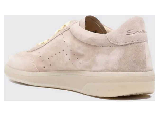 Santoni Suede Sneakers Nude (WBPL61340ISLTKSNE40) (2)