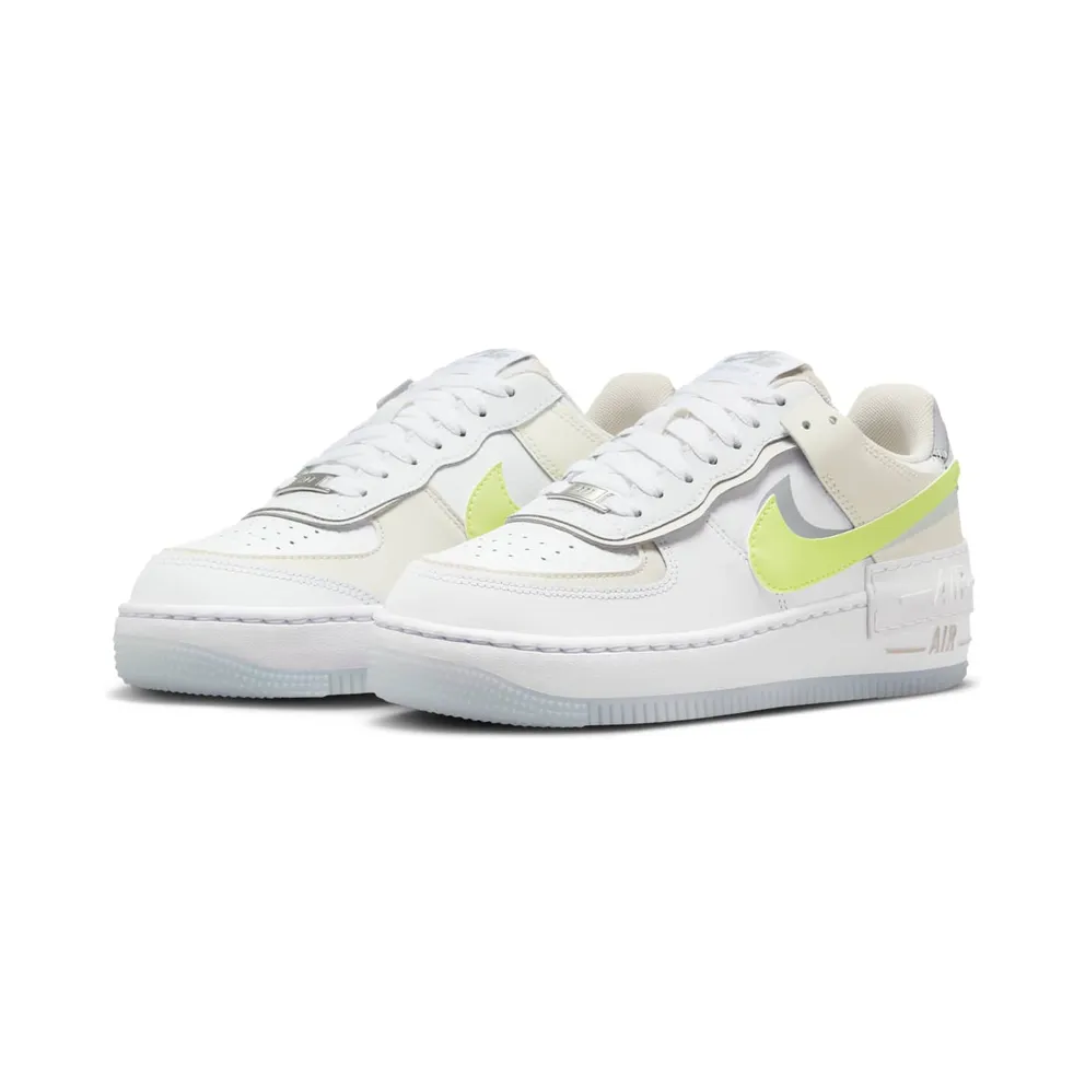 Nike Air Force 1 Shadow “White / Lemon Twist” (FB7582-100)
