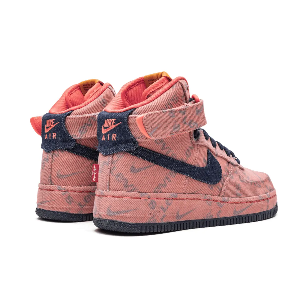 Nike Air Force 1 High Levi’s Exclusive Denim Red Denim/Navy Denim (CV0672-844)