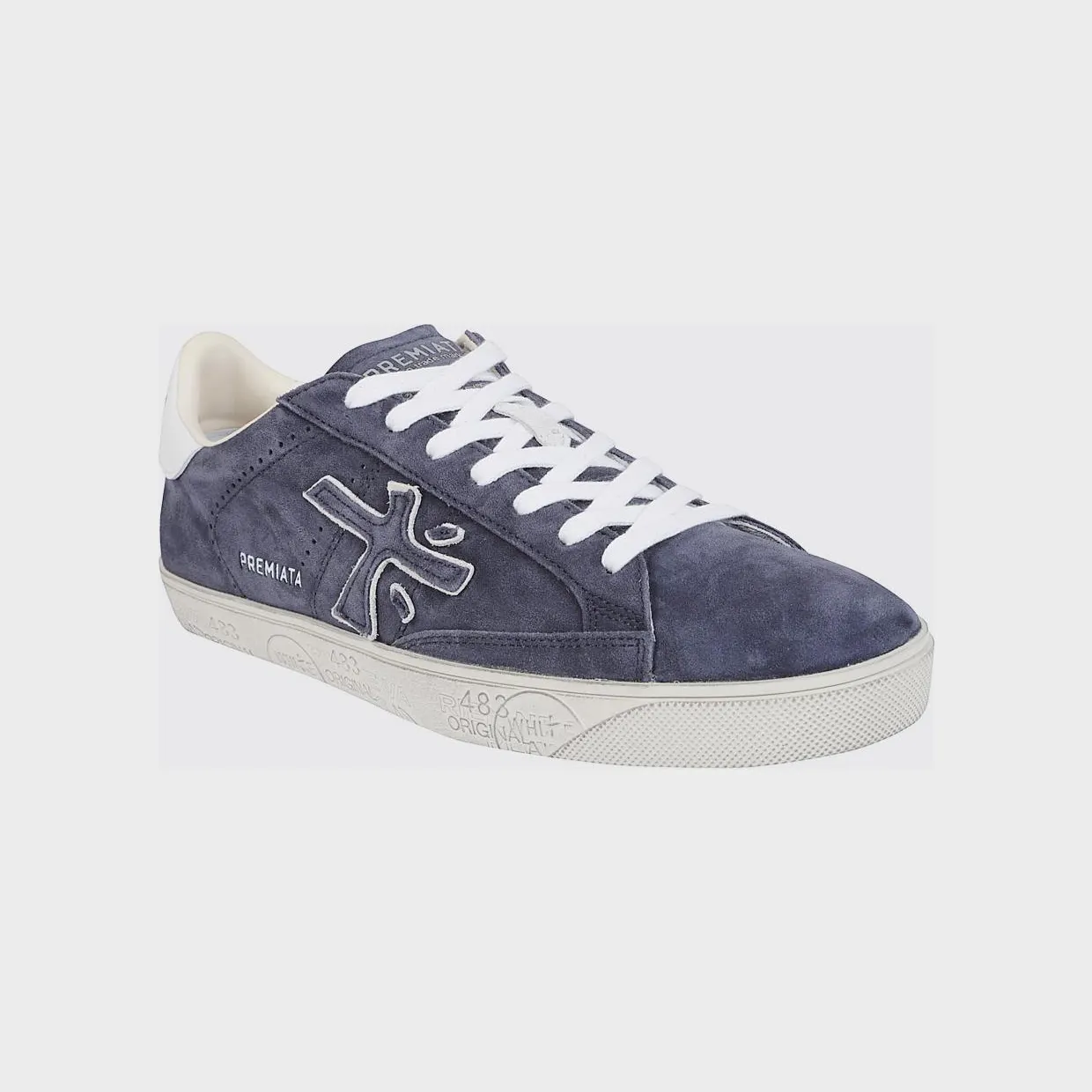 Premiata Steven Suede Sneakers Navy (STEVEN6643)