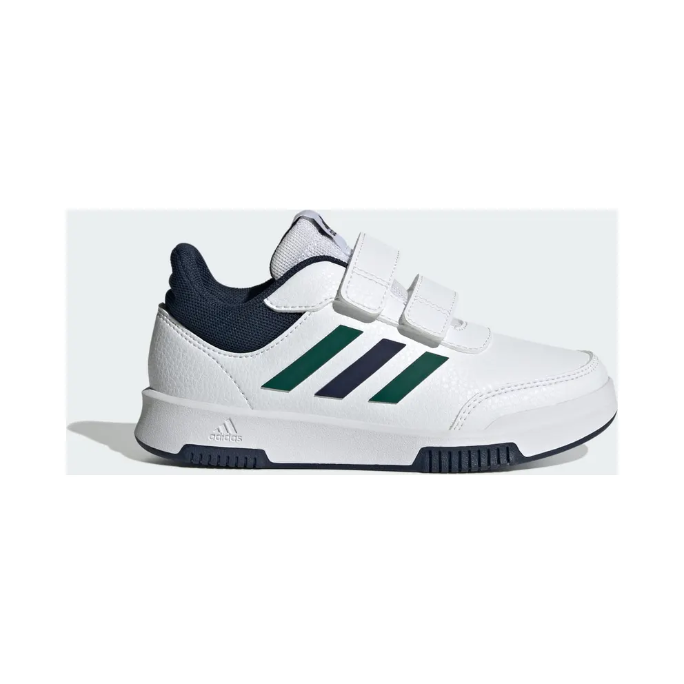 adidas Tensaur Hook And Loop “Cloud White / Collegiate Green / Collegiate Navy” (IF1729)