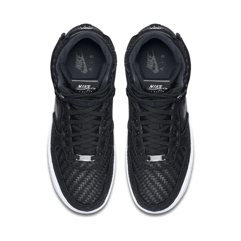 Nike Air Force 1 High 07 Lv8B Woven Black/Black-White Black/Black-White (843870-001)