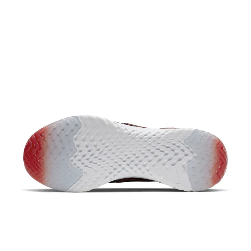 Nike Epic React Flyknit 2 Rabid Panda Blue Void/Habanero Red-Team Red-Black (CJ0770-400)