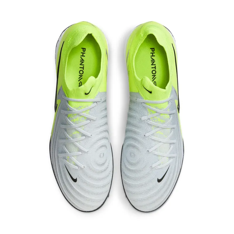 Nike Phantom GX 2 Pro TF “Metallic Silver Volt Black” (FJ2583-003)