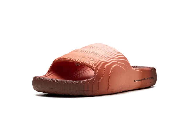 Adidas Adilette 22 Slides Wonder Clay / Wild Sepia / Core Black (IG7492)