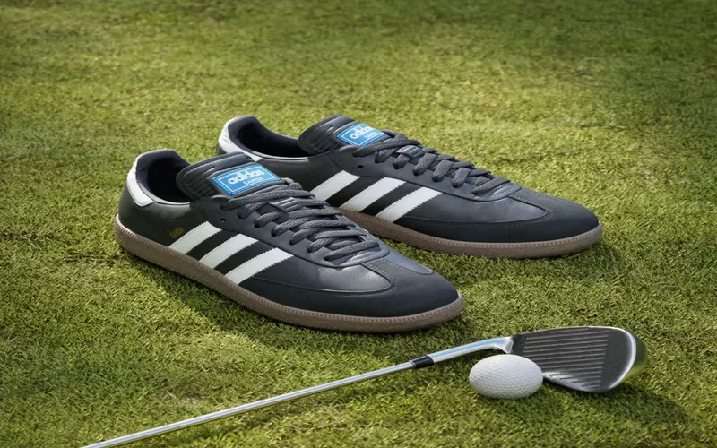 adidas Samba Spikeless Golf Core Black Cloud White Gum (JH6150)