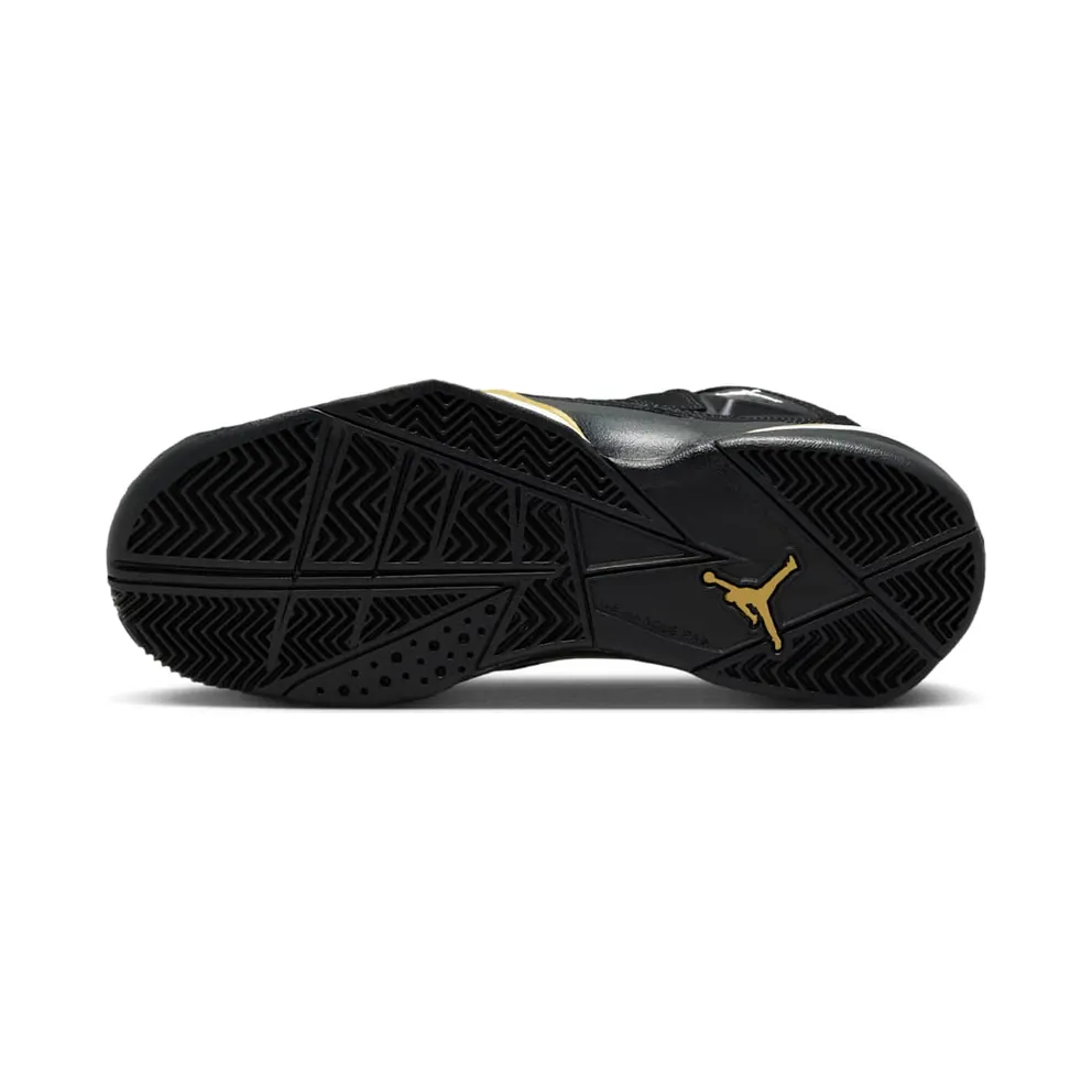 Jordan True Flight Black Metallic Gold White (343795-017)