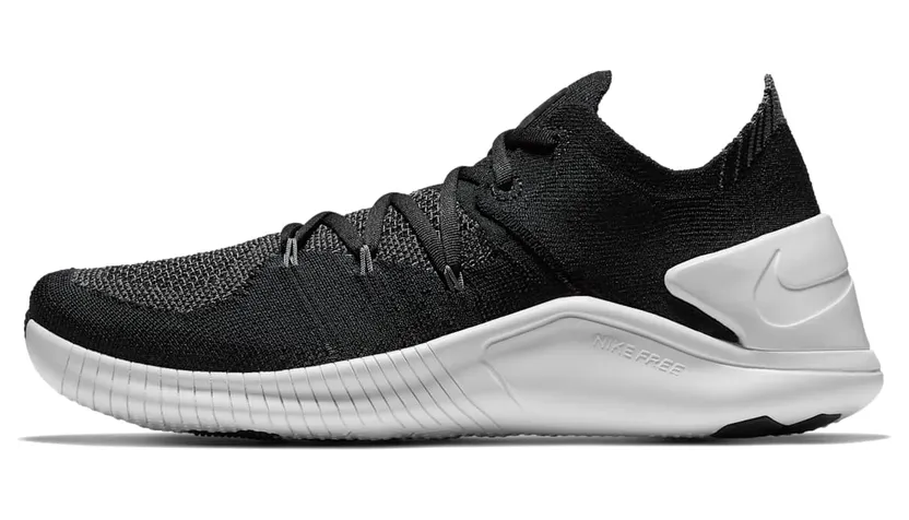 Nike Free TR Flyknit 3 Black White Dark Grey (W) (942887-001)