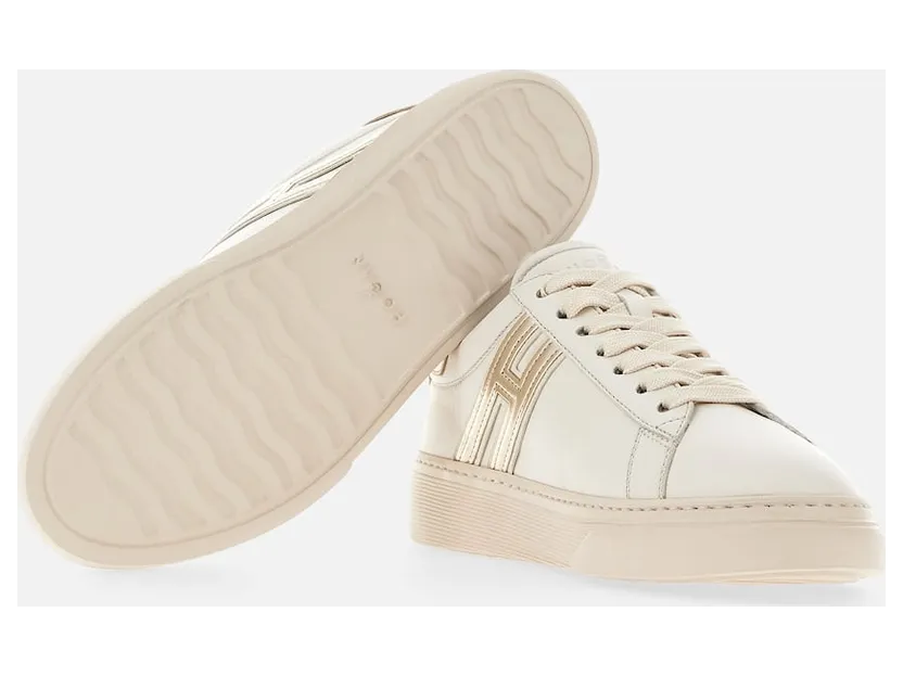 Sneakers Hogan H365 Ivory Gold (HXW3650J310RNP0RU6) (4)