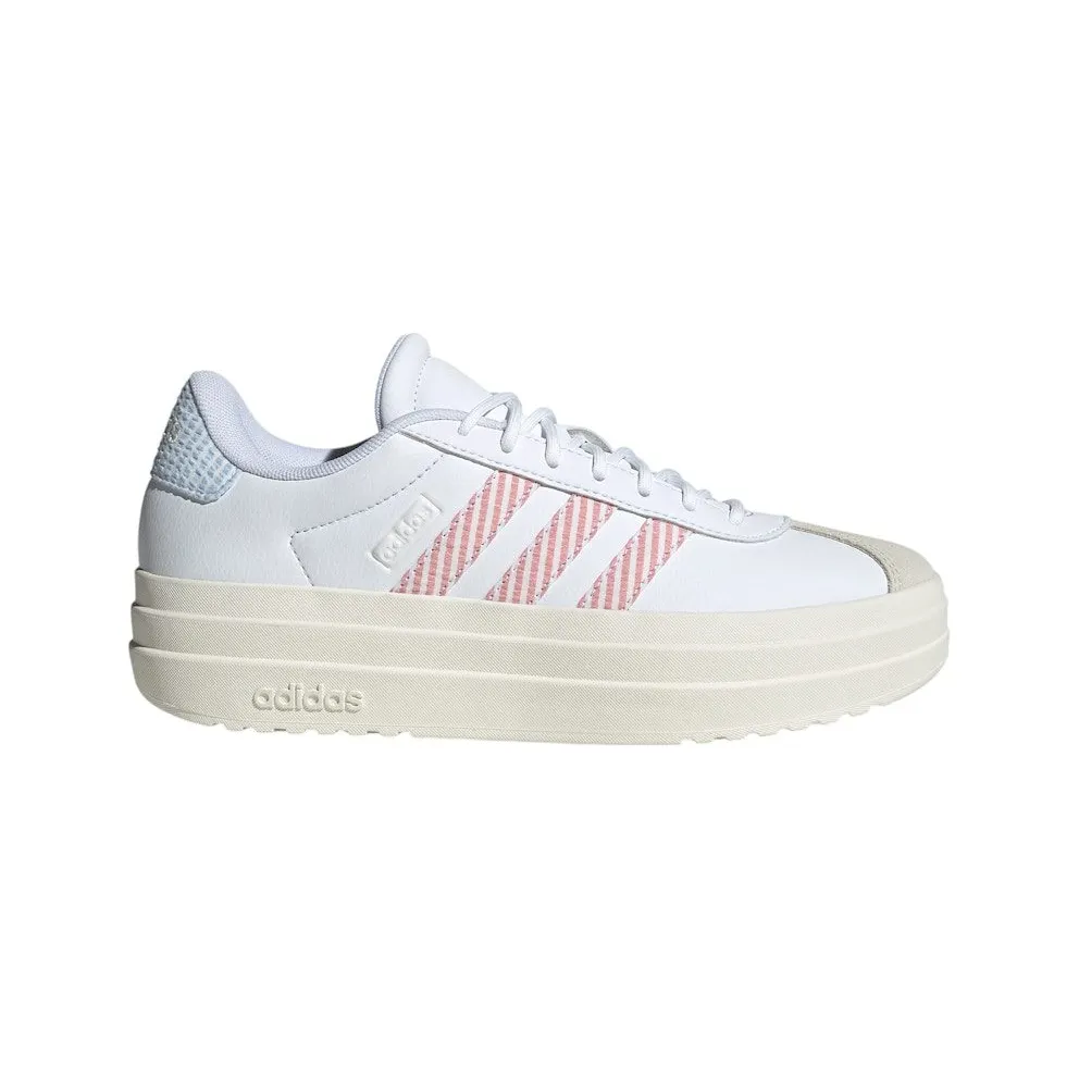 adidas VL Court Bold Cloud White Preloved Scarlet Glow Blue (JQ9984)