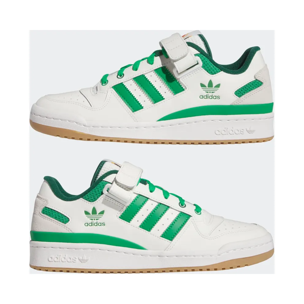 adidas Forum Low Cloud White / Green / Gum (IE7175)