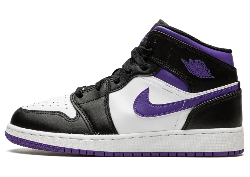 Air Jordan 1 Mid GS “Dark Iris” (554725-095)