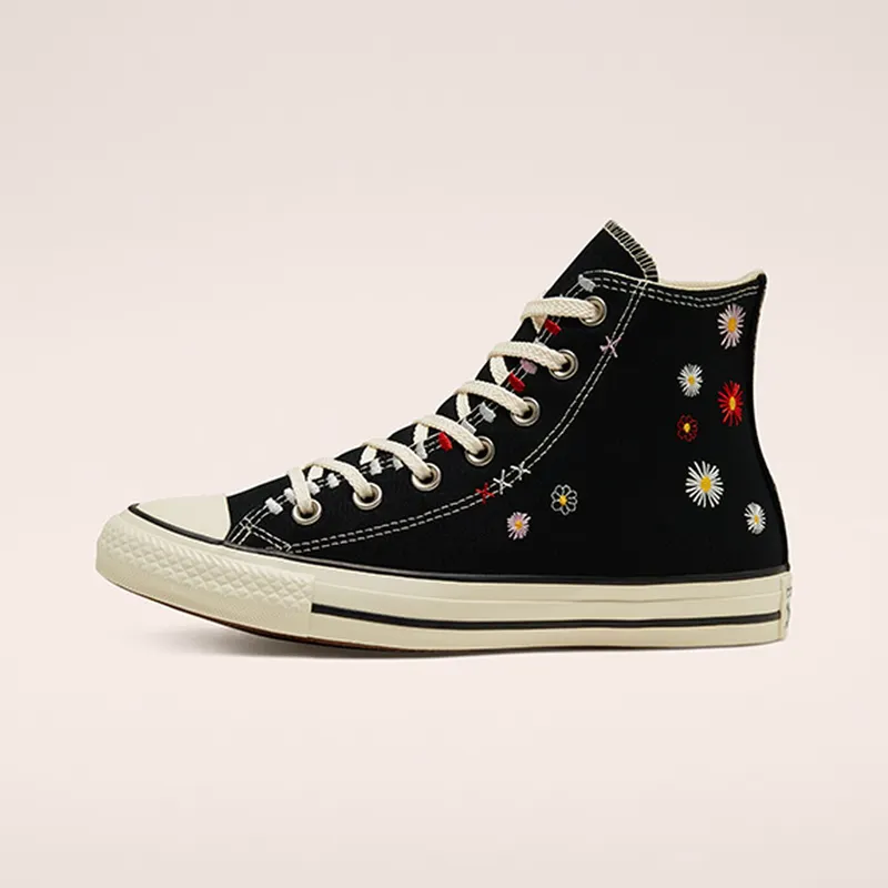 Converse Chuck Taylor All Star Hi Daisy Embroidery Black (567993C)