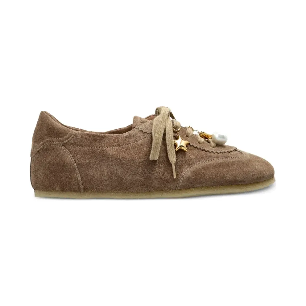 AGL Hoola Hoop Charms suede – Bruin (D562019PGFERGU)