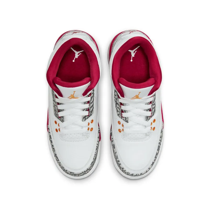Air Jordan 3 GS Cardinal Red – “Red / White / Grey” (398614-126)