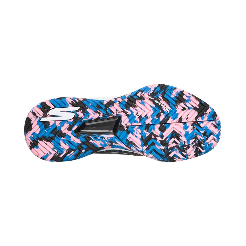 Skechers Viper Court Pro 2.0 – Pickleball Sneaker Black/Blue/Pink