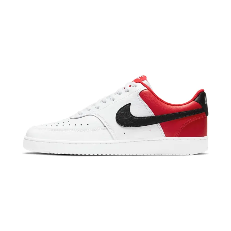 Nike Court Vision Low White Black University Red (DH0851-100)