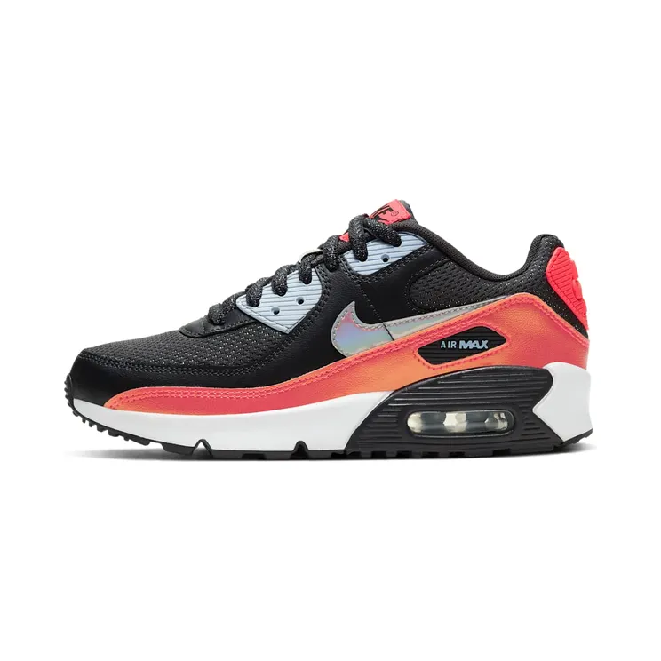 Nike Air Max 90 FP Off Noir Laser Crimson (GS)