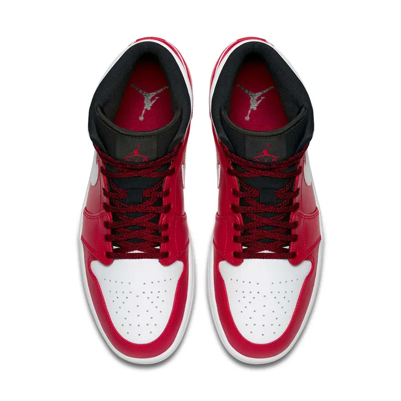 Jordan 1 Mid Chicago Gym Red/White-Black (554724-605)