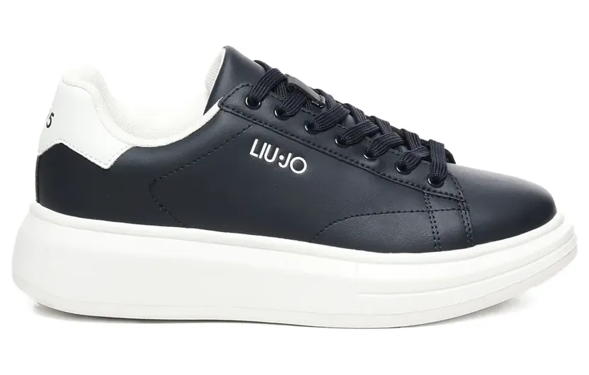 LIU JO Low-top sneakers met plateauzool – Blauw (7B4027PX474S3342)