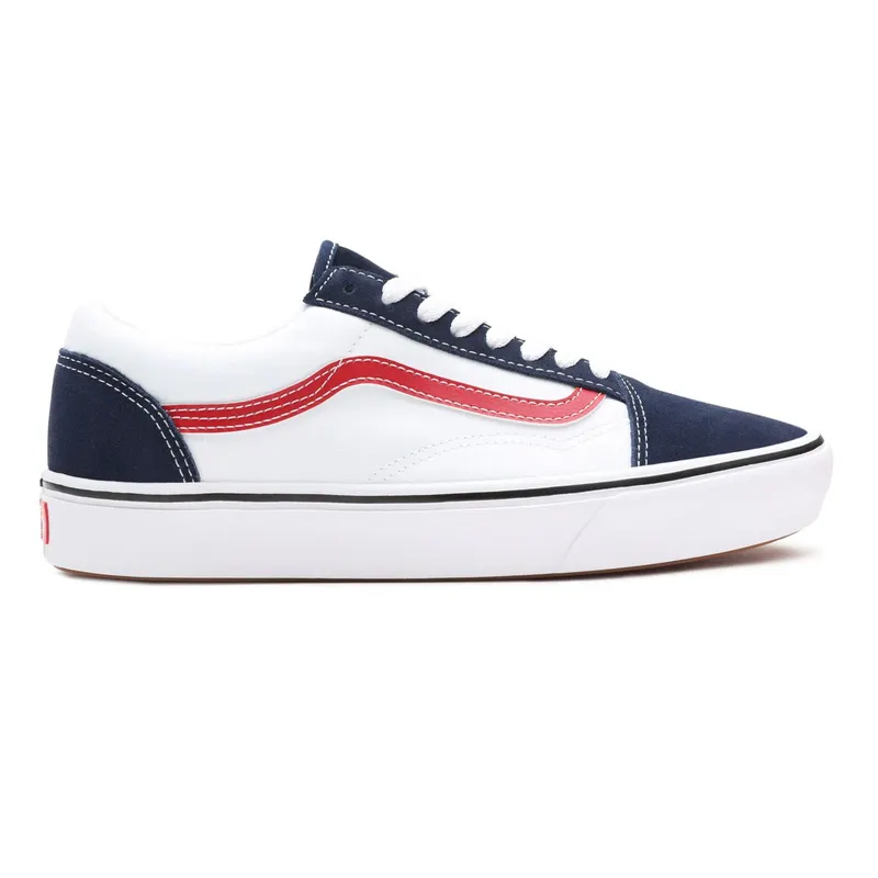 VANS Tri-tone Comfycush Old Skool Shoes White (VN0A3WMA49S)