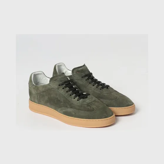 Soldini Akira Suede Sneakers Green (AKIRAAMALFIABTABT)