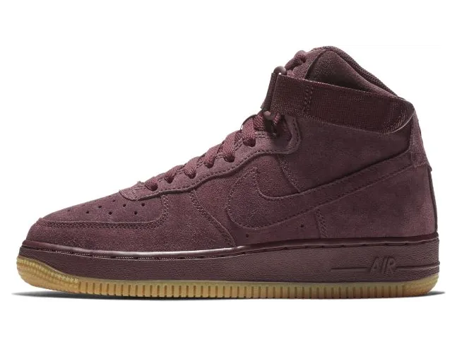 Nike Air Force 1 High Burgundy Crush (GS)