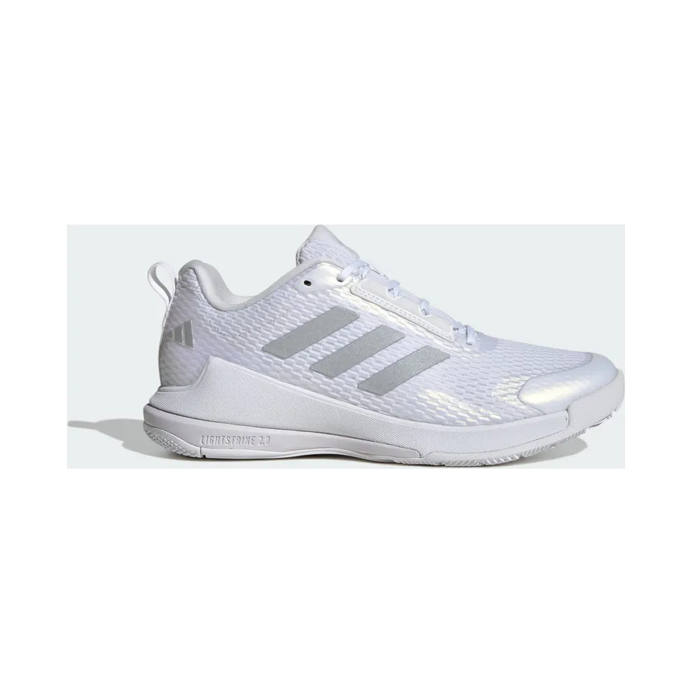 Adidas Novaflight 2 Indoor Cloud White / Silver Metallic / Cloud White (IG1609)